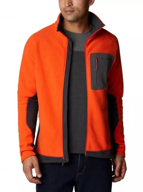 pulover polar pt. barbati Columbia M Polar Powder Full Zip portocaliu 2