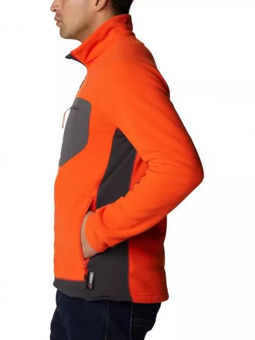 pulover polar pt. barbati Columbia M Polar Powder Full Zip portocaliu 4