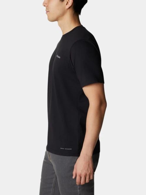 tricou pentru sport, cu maneci scurte pt. barbati Columbia Men's Sun Trek Short Sleeve Tee negru 3
