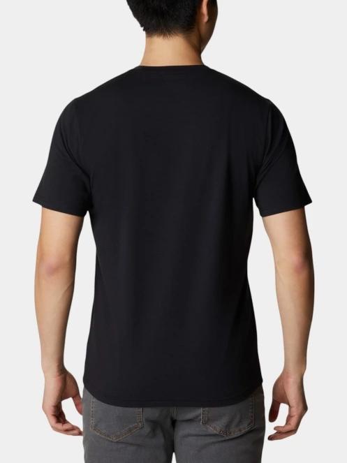 tricou pentru sport, cu maneci scurte pt. barbati Columbia Men's Sun Trek Short Sleeve Tee negru 4