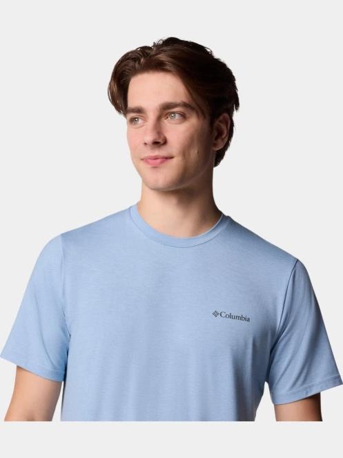 tricou pentru sport, cu maneci scurte pt. barbati Columbia Men's Sun Trek Short Sleeve Tee albastru 6