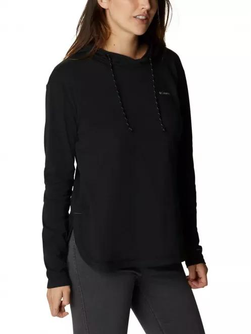tricou cu maneci lungi, pentru sport pt. femei Columbia Sun Trek Hooded Pullover negru 5