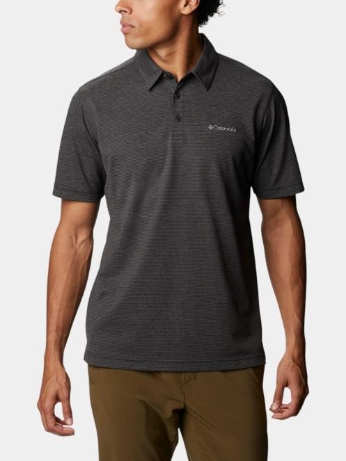 tricou cu guler pt. barbati Columbia Havercamp Pique Polo negru 2