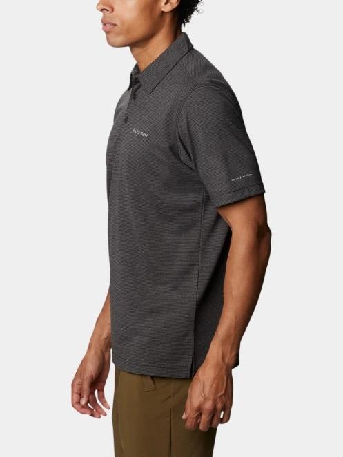 tricou cu guler pt. barbati Columbia Havercamp Pique Polo negru 3
