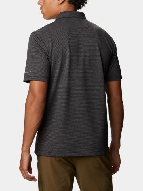 tricou cu guler pt. barbati Columbia Havercamp Pique Polo negru 4