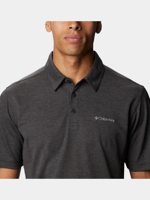 tricou de sport, cu guler pt. barbati Columbia Havercamp Pique Polo negru 6