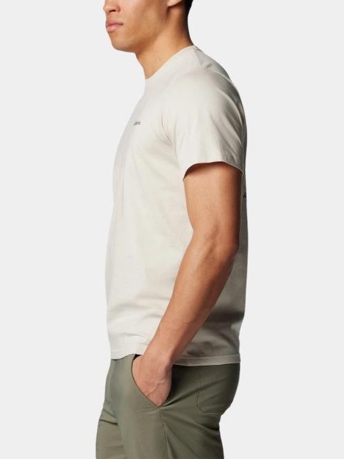 tricou cu maneci scurte pt. barbati Columbia Rapid Ridge Back Graphic Tee II nisip 3