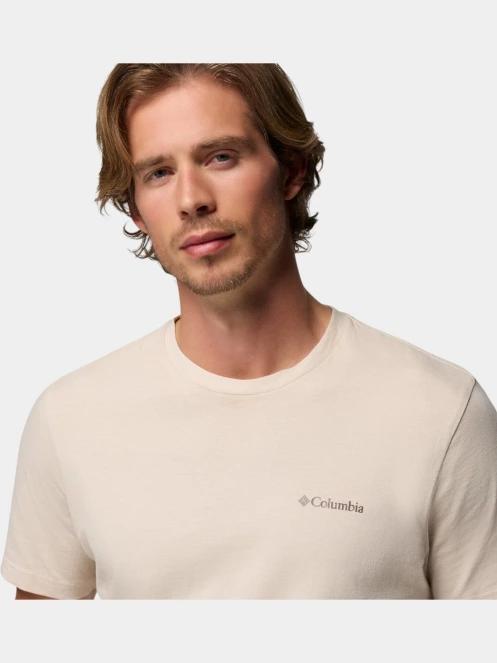 tricou cu maneci scurte pt. barbati Columbia Rapid Ridge Back Graphic Tee II nisip 6