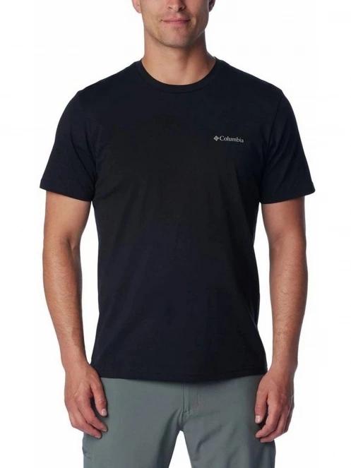 tricou cu maneci scurte pt. barbati Columbia Rapid Ridge Back Graphic Tee II negru 2
