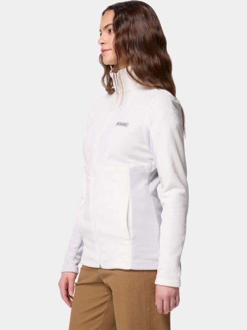 pulover polar pt. femei Columbia Basin Trail III Full Zip alb 3