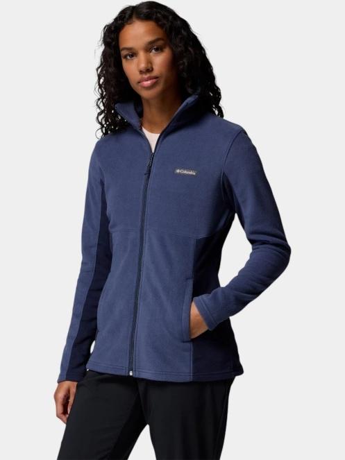 pulover polar pt. femei Columbia Basin Trail III Full Zip albastru inchis 3