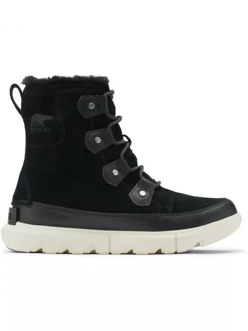 cizme de zapada pt. femei Sorel Sorel Explorer II Joan Faux Fur negru 2