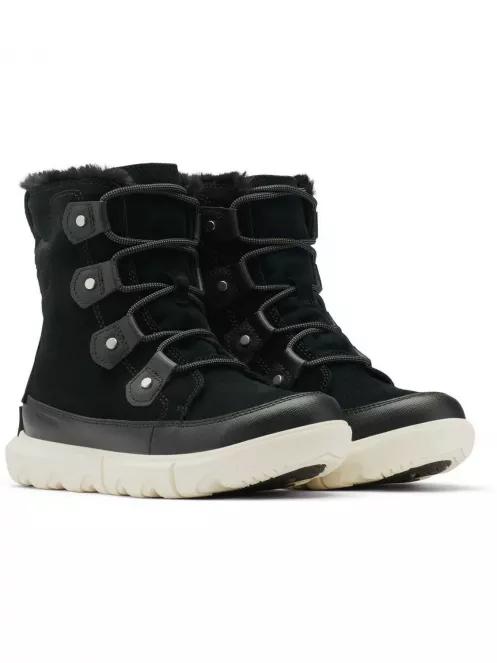 cizme de zapada pt. femei Sorel Sorel Explorer II Joan Faux Fur negru 3