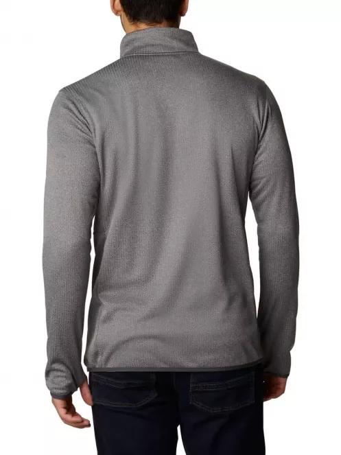 pulover polar pt. barbati Columbia Park View Fleece Half Zip gri 3