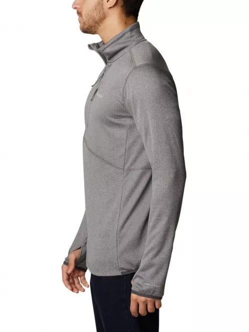pulover polar pt. barbati Columbia Park View Fleece Half Zip gri 4
