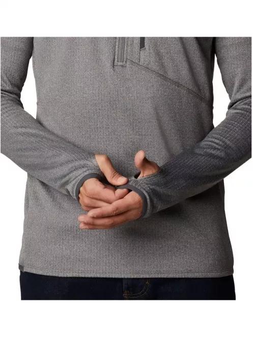 pulover polar pt. barbati Columbia Park View Fleece Half Zip gri 5