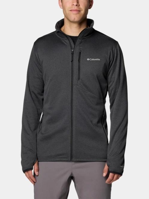 pulover polar pt. barbati Columbia Park VIew Fleece Full Zip negru 2
