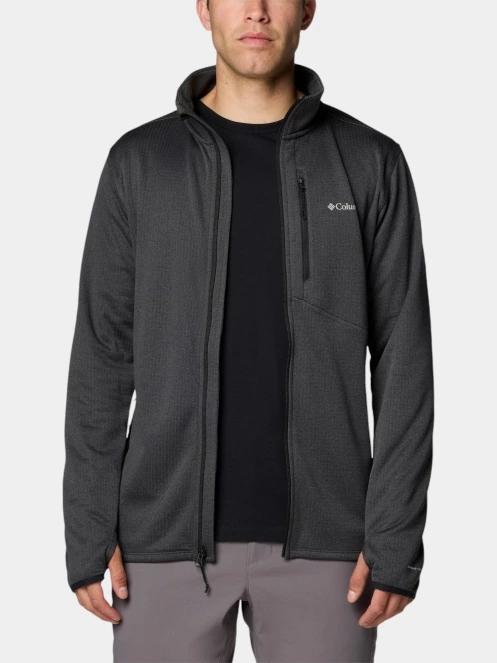 pulover polar pt. barbati Columbia Park VIew Fleece Full Zip negru 5