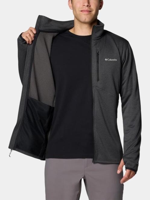 pulover polar pt. barbati Columbia Park VIew Fleece Full Zip negru 6