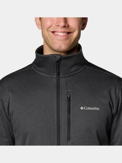 pulover polar pt. barbati Columbia Park VIew Fleece Full Zip negru 7