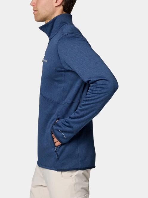 pulover polar pt. barbati Columbia Park VIew Fleece Full Zip albastru 3
