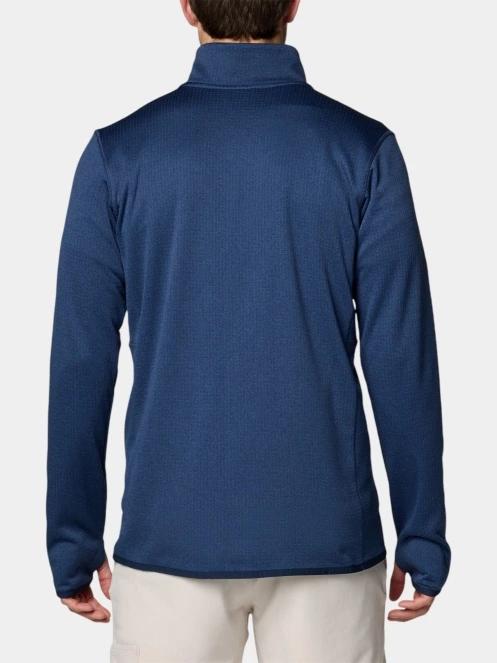 pulover polar pt. barbati Columbia Park VIew Fleece Full Zip albastru 4