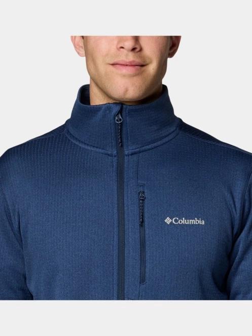 pulover polar pt. barbati Columbia Park VIew Fleece Full Zip albastru 7
