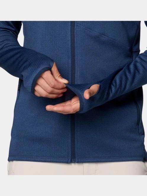 pulover polar pt. barbati Columbia Park VIew Fleece Full Zip albastru 8