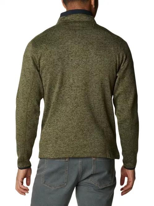pulover polar pt. barbati Columbia Sweater Weather Half Zip verde 3