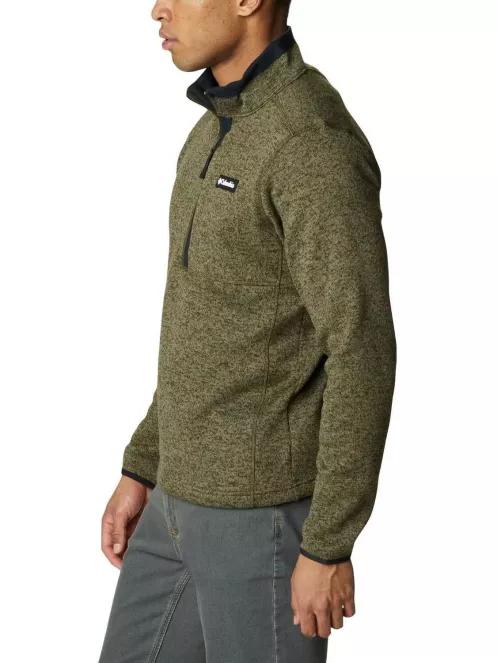 pulover polar pt. barbati Columbia Sweater Weather Half Zip verde 4