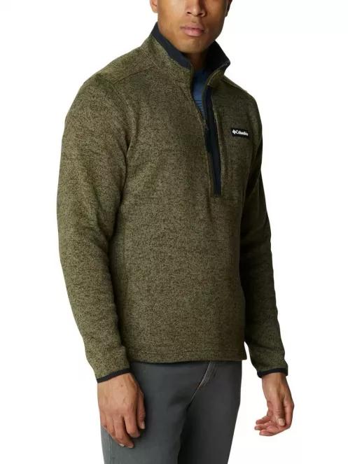 pulover polar pt. barbati Columbia Sweater Weather Half Zip verde 5