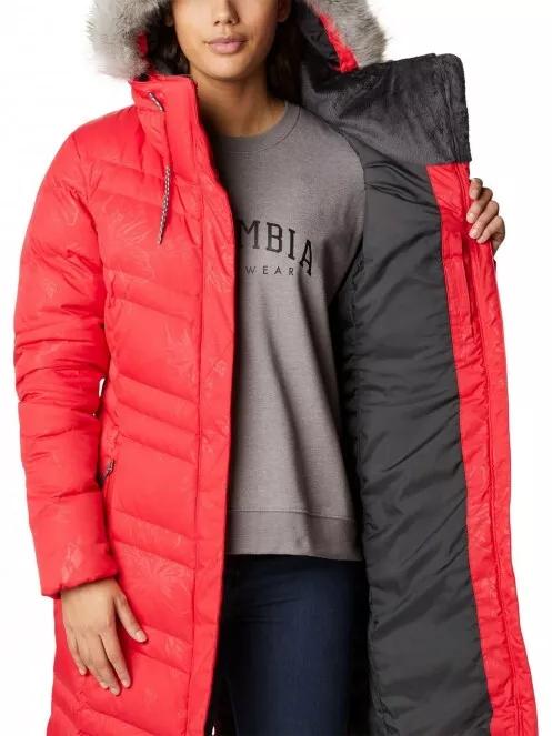 jacheta de puf pt. femei Columbia Catherine Creek Mid Down Jacket rosu 5