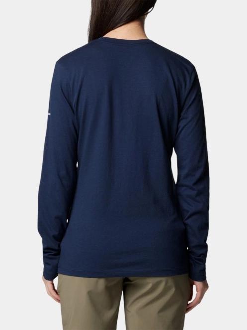 tricou cu maneci lungi pt. femei Columbia Hidden Haven Long Sleeve Tee albastru 4