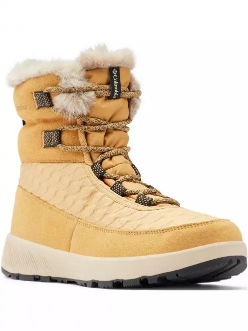 cizme de zapada pt. femei Columbia Slopeside Peak Luxe maro 2