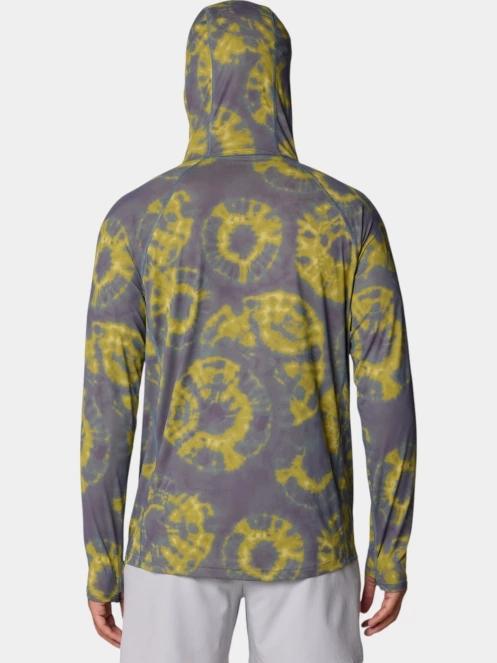 tricou cu maneci lungi, pentru sport pt. barbati Mountain Hardwear Crater Lake Hoody albastru 4