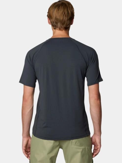tricou pentru sport, cu maneci scurte pt. barbati Mountain Hardwear Crater Lake Short Sleeve negru 4
