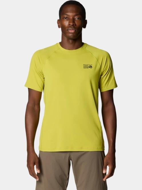 tricou pentru sport, cu maneci scurte pt. barbati Mountain Hardwear Crater Lake Short Sleeve verde 2