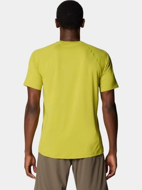 tricou pentru sport, cu maneci scurte pt. barbati Mountain Hardwear Crater Lake Short Sleeve verde 4