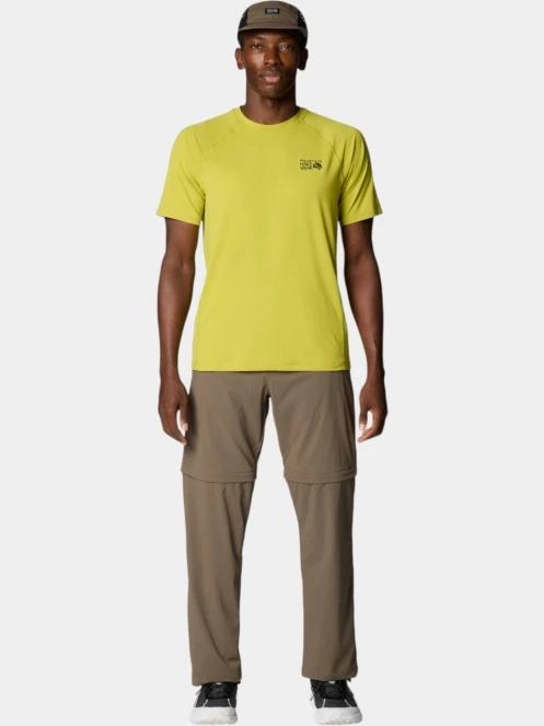 tricou pentru sport, cu maneci scurte pt. barbati Mountain Hardwear Crater Lake Short Sleeve verde 5