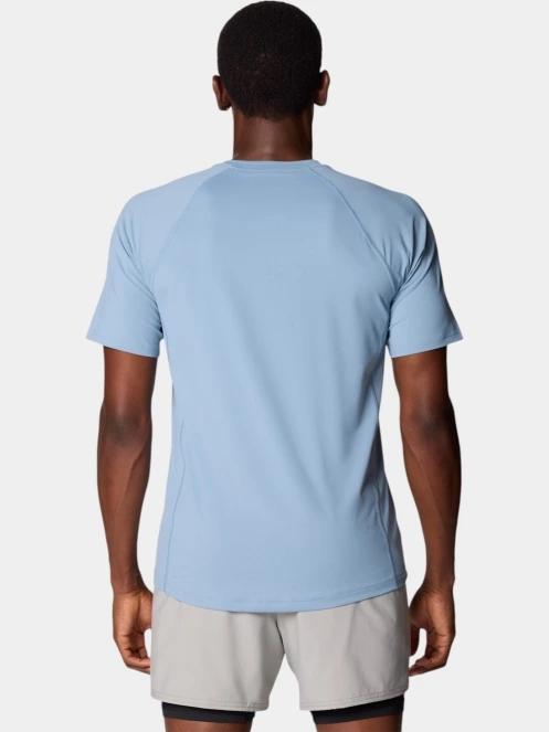 tricou pentru sport, cu maneci scurte pt. barbati Mountain Hardwear Crater Lake Short Sleeve albastru 4