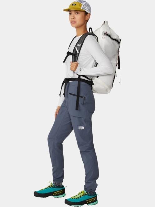 tricou cu maneci lungi, pentru sport pt. femei Mountain Hardwear Crater Lake Long Sleeve alb 6