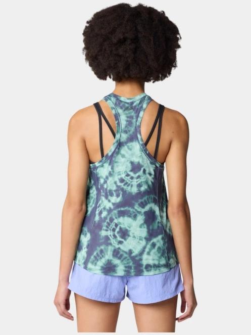 tricou pentru sport, cu maneci scurte pt. femei Mountain Hardwear Crater Lake Tank albastru 4