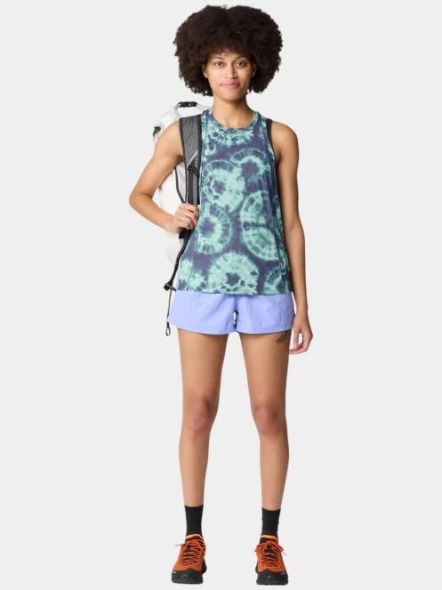 tricou pentru sport, cu maneci scurte pt. femei Mountain Hardwear Crater Lake Tank albastru 5