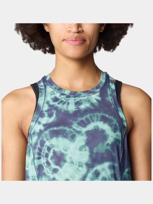 tricou pentru sport, cu maneci scurte pt. femei Mountain Hardwear Crater Lake Tank albastru 6