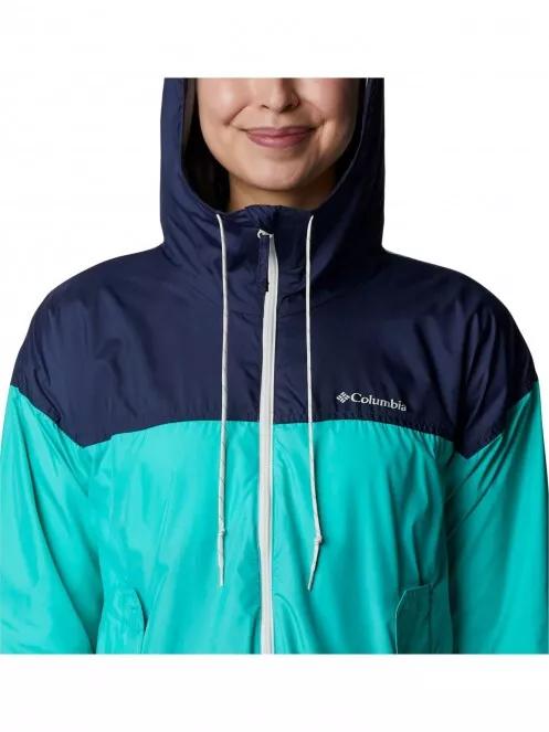 geaca de vant pt. femei Columbia Flash Challenger Lined Windbreaker verde 6