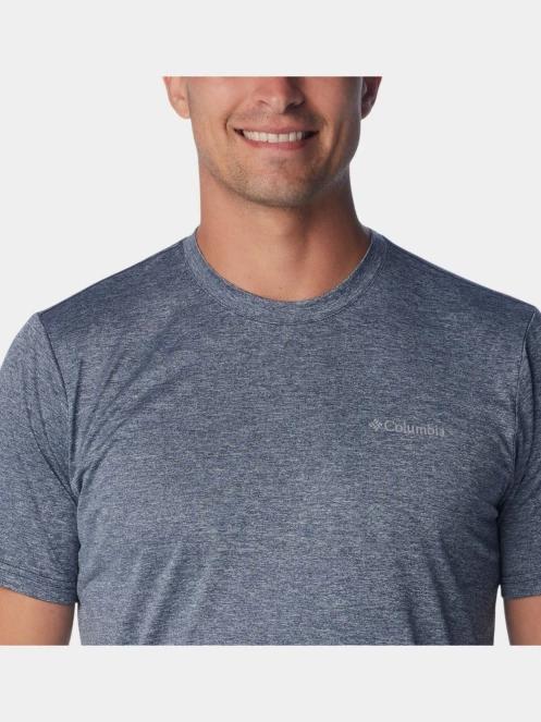 tricou pentru sport, cu maneci scurte pt. barbati Columbia Columbia Hike Crew albastru 6