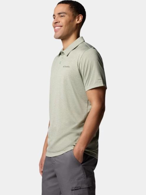 tricou cu guler pt. barbati Columbia Columbia Hike Polo verde 3