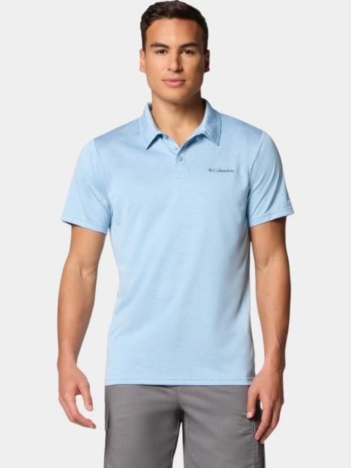 tricou cu guler pt. barbati Columbia Columbia Hike Polo albastru 2