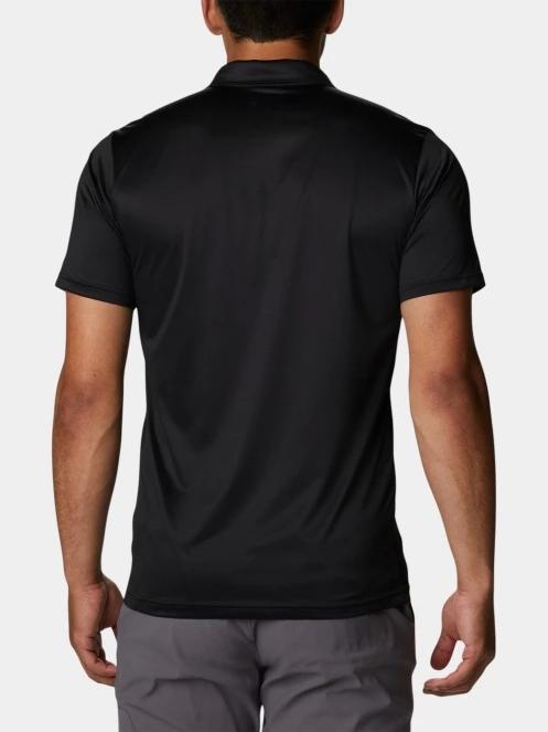 tricou de sport, cu guler pt. barbati Columbia Columbia Hike Polo negru 4