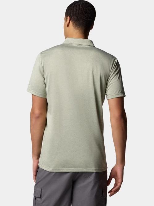tricou de sport, cu guler pt. barbati Columbia Columbia Hike Polo verde 4